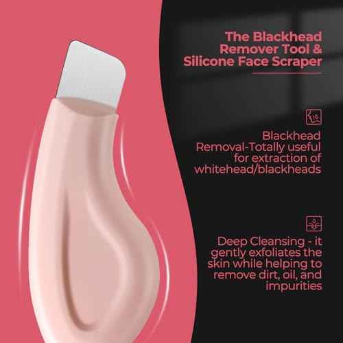 WSYUB Blackhead Remover Tool, Pimple Popper Tool Kit,11 Pcs Blackhead Remover Comedone Extractor Kit for Pimples, Blackheads, Zit Removing, Professional Blackhead Tweezers and Silicone Face Scraper