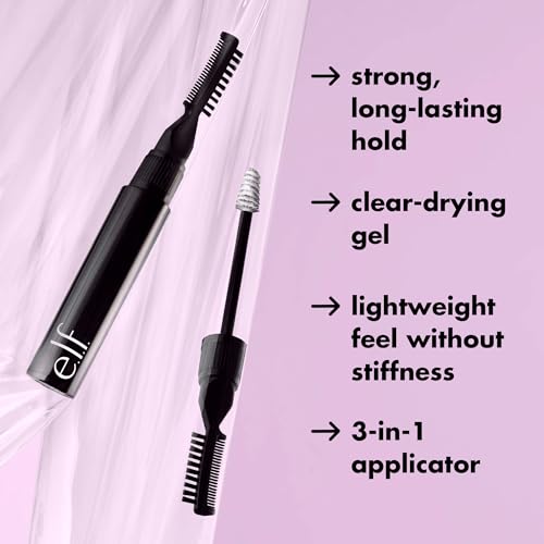 e.l.f. Brow Laminating Gel – Strong Hold, Water-Resistant