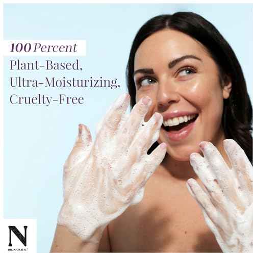 Dr. Natural Castile Liquid Soap - Multi-Use Body Wash, Shampoo and Face Wash - Hydrating Body Soap for Skin, Hair, Pets and Home - Almond - 16 oz