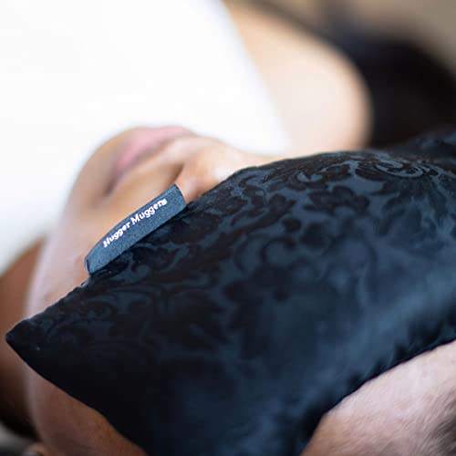 Hugger Mugger Silk Eye Pillow with Organic Flaxseed Filling