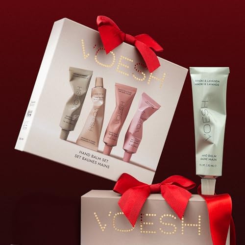 VOESH Vegan Hand Balm Gift Set - K-Beauty Korean Skincare, Deep Hydration That Lasts 24+ Hours