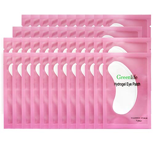 GreenLife 300 Pairs Hydrogel Eye Pads for Eyelash Extensions