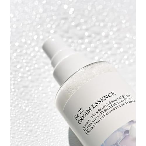 Re 22 Cream Essence ? Korean Skin Care All-in-One Hydrating Spray with Resurrection Plant & Sea Lettuce Stem Cells for Youthful, Balanced Skin ? Relaxing Gifts, 150ml / 5.07 fl. oz