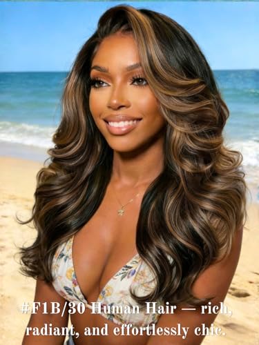 Body Wave Human Hair Bundles - 16/18/20 Inch Honey Blonde Ombre