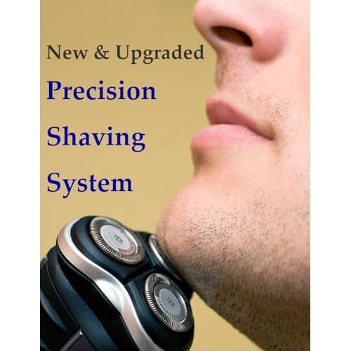 HQ8 Replacement Heads for Philips Norelco Shavers, OEM HQ8 Heads Upgraded, 6-Pack