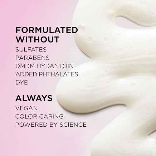 L'Oreal Paris Glossing Sulfate Free Shampoo with Glycolic Acid, Hair Care for Lasting Shine and Smoothness for Dull, Dry Hair, EverPure, 6.8 Fl Oz