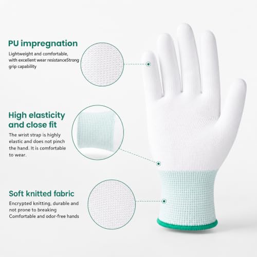 Heat Protection Gloves for Hair Styling, 8 Pcs Set