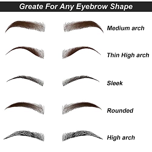 160 Pcs Eyebrow Wax Strips - Waxing Strips, Waxing Kit for Eyebrow Shaper and Upper Lip Cheek Face Hair Removal, Traveling and At Home Use, Contains 6 Pcs Post Wax Wipes, Long-lasting Smoothness