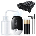 mlogiroa Eyelash Fan Kit - Portable Lash Dryer & Clean Brushes