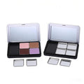 VOSCHOIX Magnetic Refillable Makeup Palette 2 Pack Portable with Mirror
