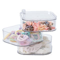 FABROK 3-Layer Rotating Hair Accessories Organizer Box