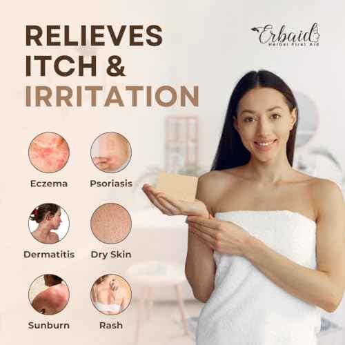 Oatmeal Soap ? Natural Oatmeal & Honey Goat Milk Soap Bar ? Face & Body Wash for Eczema, Psoriasis, Dry, Itchy, Sensitive Skin Relief ? Unscented Wash Great for Kids, Babies ? Handcrafted, Made in USA