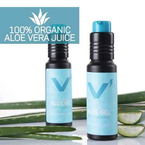 VOLT Organic Aloe Vera Gel for Face & Skin - Soothes, Moisturizes & Refreshes Naturally - 30 Fl. Oz (900ml)