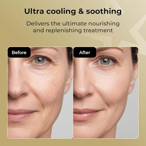 STARSKIN VIP Gold Bio-Cellulose Face Mask Pack of 1 - Korean Hydrating & Anti-Aging Skin Care