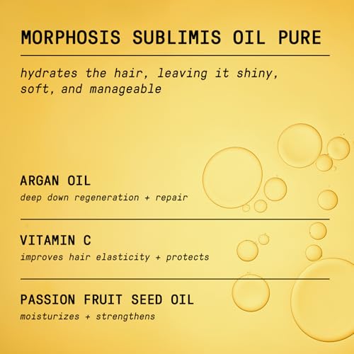 FRAMESI Morphosis Pure Hair Oil 3.4 oz - Moisturizing Treatment
