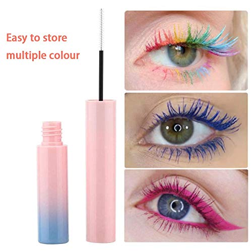 Reusable Mascara Tubes 6ML - 10 Pack Empty Bottles Gradient
