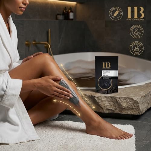 Dead Sea Mud Mask 600g - Mineral Rich Facial & Body Cleanser