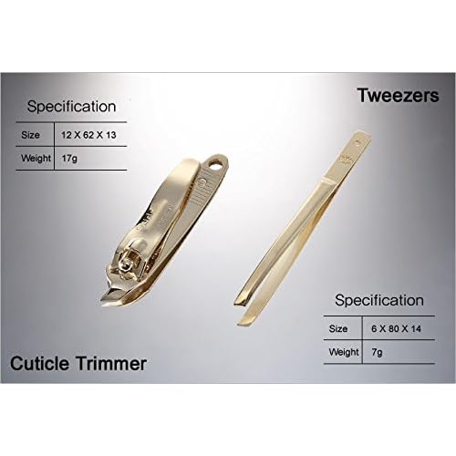777 Three Seven Grooming Kit, 11 Pieces, TS-810CHROME