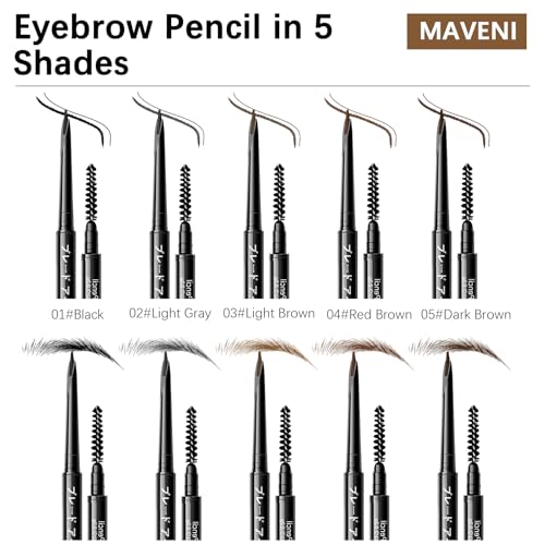 MAVENI Browcharm Microblading Eyebrow Pencil - Ultra-Fine 0.1mm Waterproof Definer