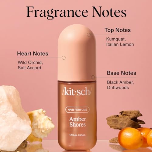 Kitsch Sea Salt Spray & Hair Perfume Set - Amber Shores Texturizing Spray