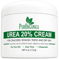 PurOrganica Urea 20% Foot Cream for Cracked Heels & Calluses - Made in USA