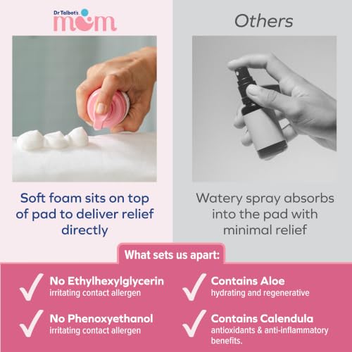 Dr. Talbot's Mom Perineal Soothing Foam - Postpartum Relief, 5 fl oz