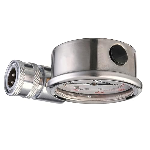 M MINGLE Pressure Washer Gauge Kit - 6000 PSI, 3/8 inch Quick Connect