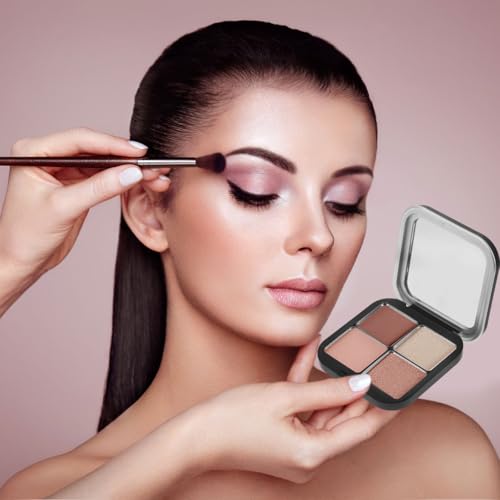 KALLORY Empty Eyeshadow Palette - 3-Grid Magnetic Makeup Container