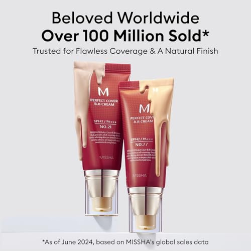 MISSHA M Perfect Cover BB Cream No.21 & BB Boomer Kit - SPF 42