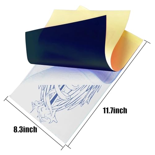 Tattoo Transfer Paper 50-Sheet Pack 4-Layer A4 Reusable