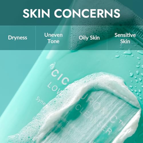 MIZON Cicaluronic Low pH Cleanser with Centella Asiatica Hyaluronic Acid BHA Sebum Care Blemish Care Dead Skin Cell Removal Korean Skincare (120ml/4.05fl oz) (Pack of 2)