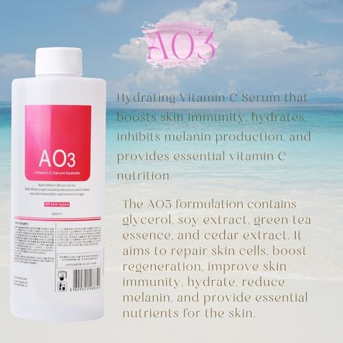 Aqua Peeling Solution for Hydradermabrasion Machines ? Peeling Solution for All Skin Types (AS1, SA2, AO3) ? Deep Cleansing, Hydration
