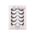 Faux Mink Wispy Lashes - 5 Pairs Reusable Eyelashes