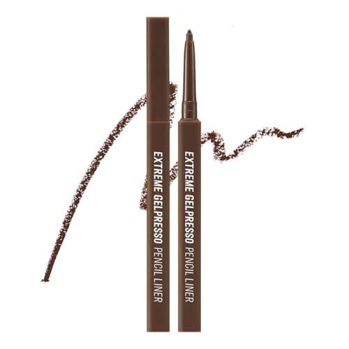 CLIO Extreme Gelpresso Pencil Eyeliner - Waterproof Deep Brown