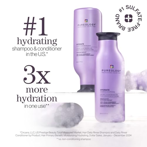 Pureology Hydrate Shampoo & Conditioner Set for Dry Hair