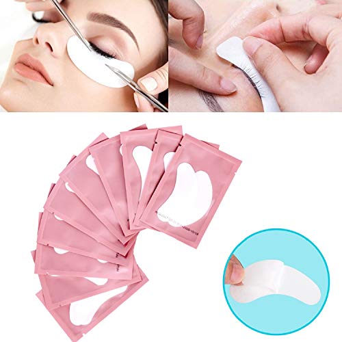 Gel Eye Pads for Eyelash Extensions - 100 Pairs