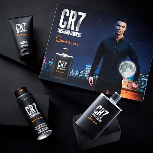 Cristiano Ronaldo Game On 12.6oz Men’s 3-Piece Gift Set - EDT, Shower Gel & Body Spray