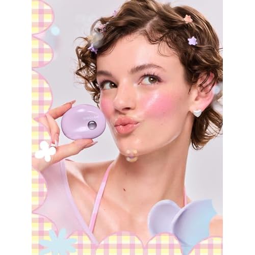 SHEGLAM Bubble Glow Blush Bar Silky Shimmer Blush Makeup for Cheek