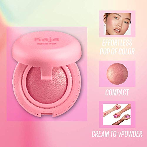 KAJA Mochi Pop Bouncy Blush - 01 Aura Peachy Pink