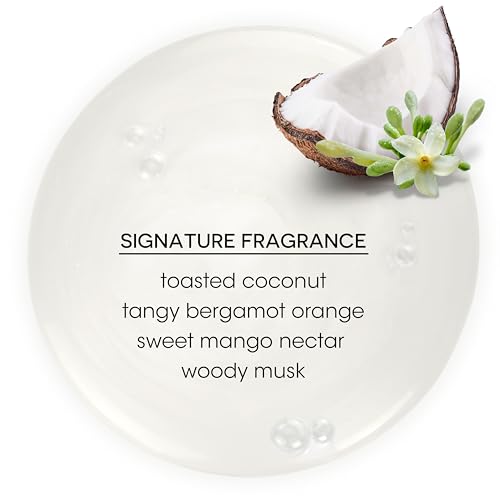 Bain de Terre Coconut Papaya Ultra Hydrating Conditioner, Moisture Quench for Dry, Damaged Hair, with Argan & Monoi Oils, Paraben-Free, Color-Safe, Vegan