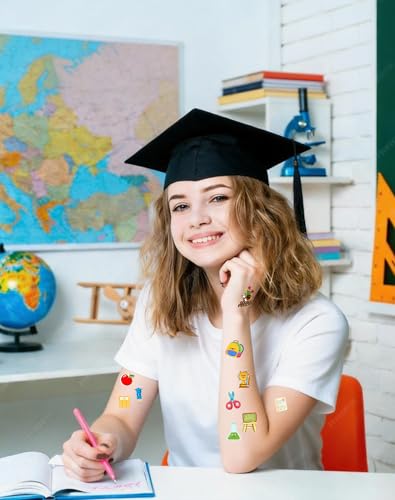 Class of 2026 Preschool Graduation Temporary Tattoos, 144 Pieces