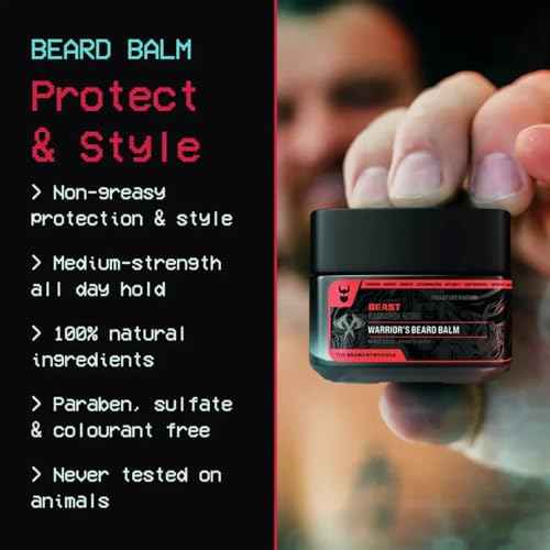 Beard Struggle Ragnarok Rising Eddie Hall Beast Line - Signature Beard Care Kit - Includes Balm, Wash, Conditioner, Night & Day Oil