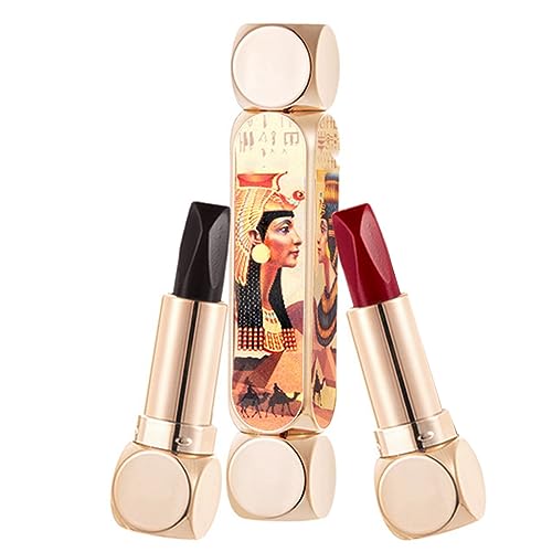 ANGGREK 6 Color Matte Lipstick Set - Double Head Long Lasting
