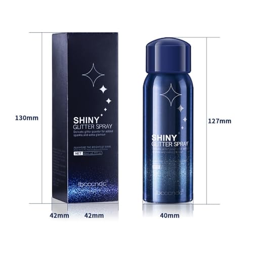Body Glitter Spray 60ml - Long-Lasting Hair & Body Shimmer