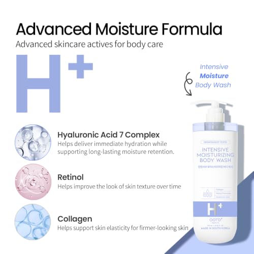 OOTD Intensive Moisturizing Body Wash 25.36 fl oz | Hyaluronic Acid