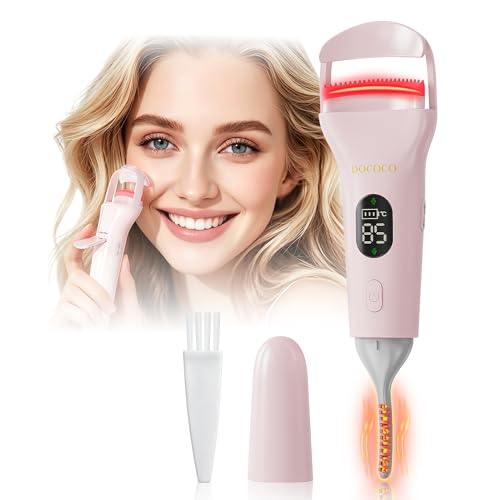 DOCOCO Heated Eyelash Curler Dual Head - USB-C Rechargeable