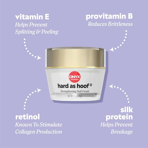 Onyx Professional Hard as Hoof Nail Strengthening Cream 1 oz