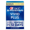 Crest 3D Whitestrips Vivid Plus Teeth Whitening Kit, 12 Treatments