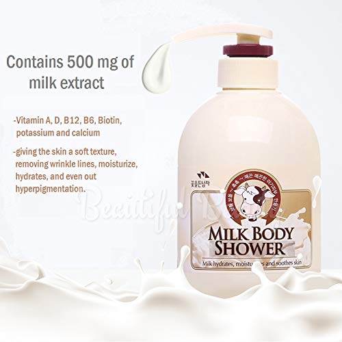 Somang Milk Body Wash Bdoy Shower 750 ml / 25.36 fl oz