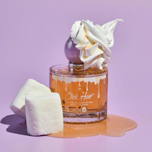 Click Hair Honey & Marshmallow Hair Perfume - Shine & Fresh Fragrance, 3.3oz